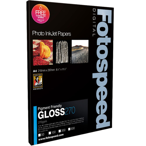 Fotospeed PF Gloss Inkjet Paper (8.25 x 11.5