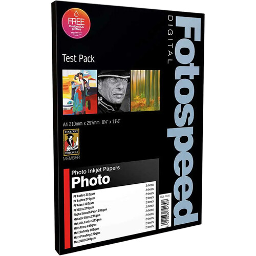 Fotospeed Photo Quality Test Pack (8.25 x 11.5