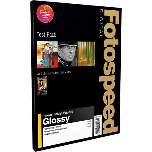Fotospeed FineArt Gloss Test Pack (8.3 x 11.7