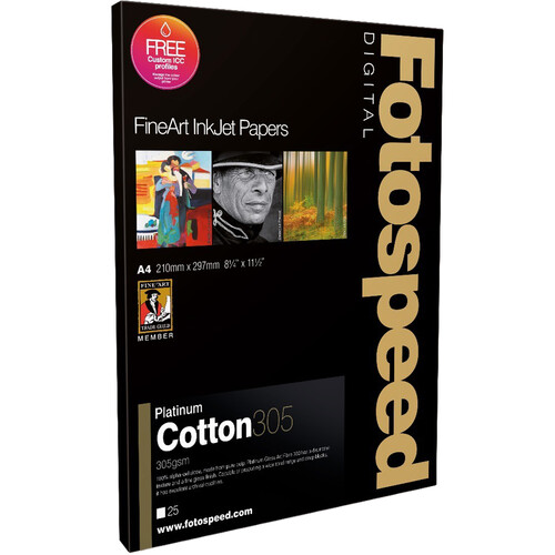 Fotospeed Platinum Cotton Inkjet Paper (16.5 x 23