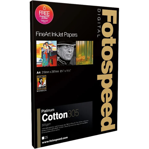 Fotospeed Platinum Cotton Inkjet Paper (17