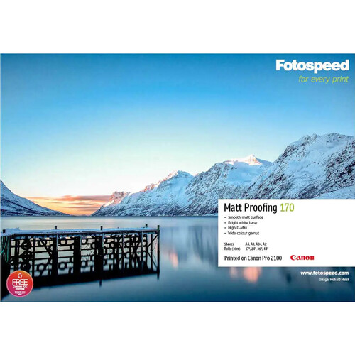 Fotospeed Proofing Matte 170 Inkjet Paper (13