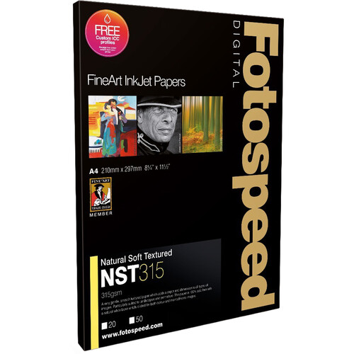 Fotospeed Natural Soft Textured Inkjet Paper (8.25 x 11.5