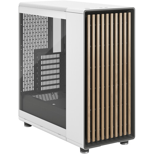 Fractal Design North Mid-Tower Case (Chalk White Clear Window)