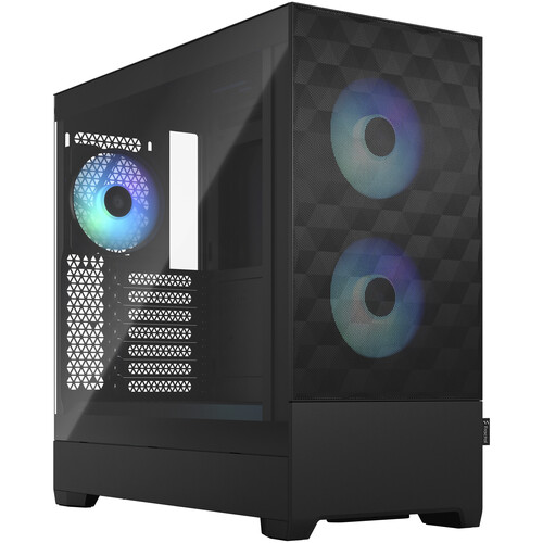 Fractal Design Pop Air RGB Mid-Tower Case (Black Tempered Glass Clear Tint)