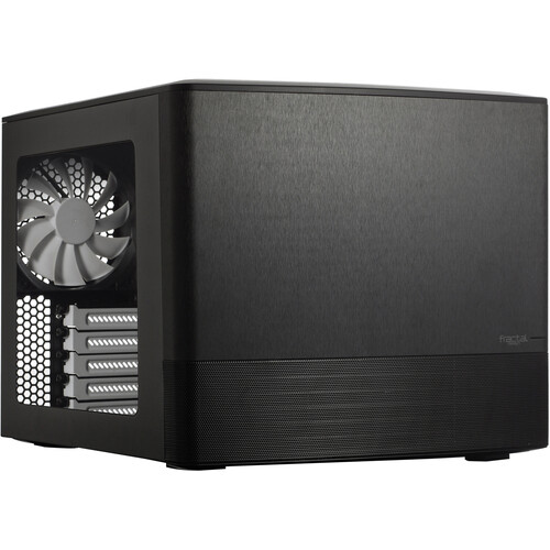 Fractal Design Node 804 Micro-ATX Computer Case (Windowed Black)