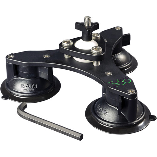Freedom360 Tri-base Suction Cup Mount