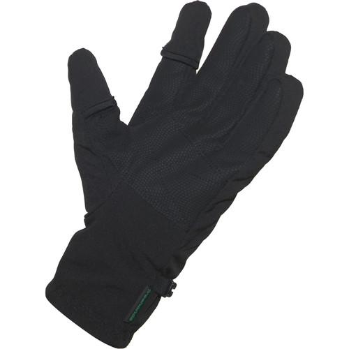 Freehands Men's Softshell Photo Gloves (Large Black)