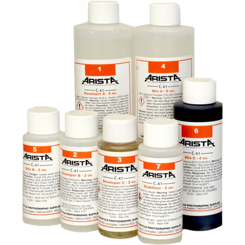arista c 41 liquid color negative developing kit