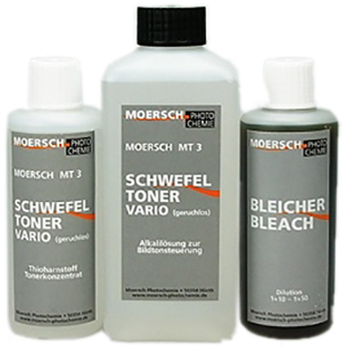 Moersch Photochemie MT3 Vario Sulphide Toner Kit #1 (To Make 1-2L Toner)