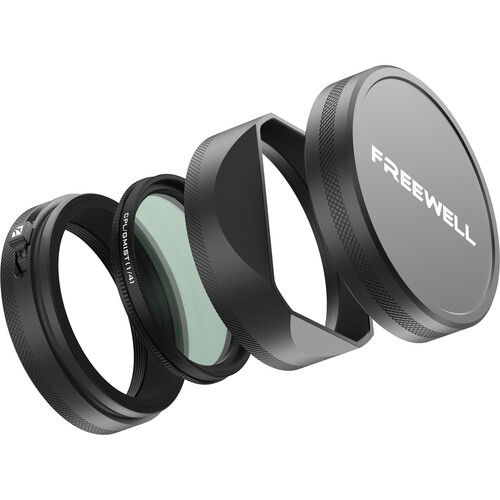 Freewell Filter Kit with Lens Hood for FUJIFILM X100 Series Cameras (Black)