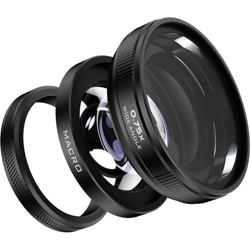 Freewell 2-in-1 Wide-Angle and Macro Lens for FUJIFILM X100 Series (Black)