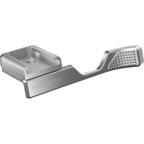 Freewell Thumb Grip with Cold Shoe Mount for FUJIFILM X100VI (Silver)