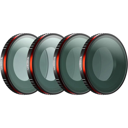 Freewell Bright Day Filter Kit for Insta360 GO Ultra (4-Pack)