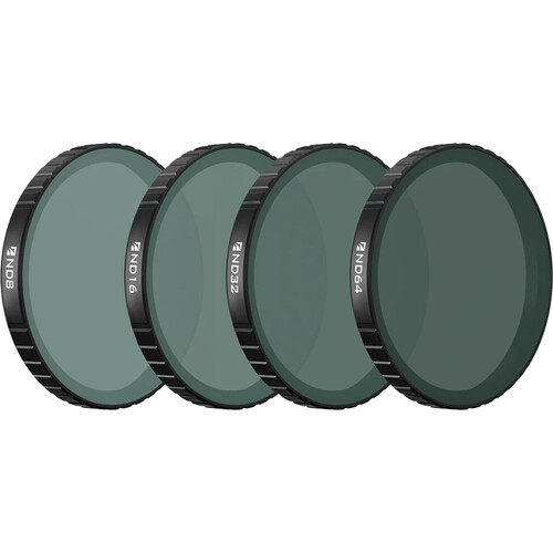 Freewell ND 4-Filter Set for DJI Osmo Action 6 Macro Lens