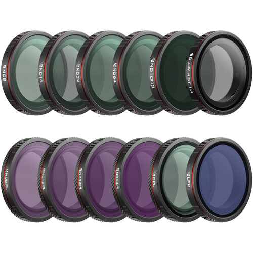 Freewell 12-Pack Mega Filter Kit for DJI Osmo Nano
