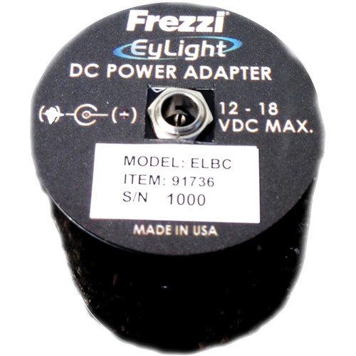 Frezzi ELBC Bypass Connector DC Power Adapter for EyLight