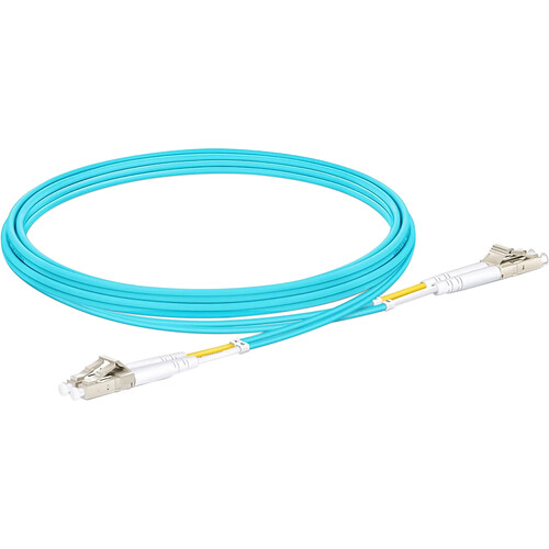 FS LC UPC to LC UPC Duplex Fiber Patch Cable (6.6')