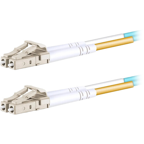 FS LC UPC to LC UPC Duplex Fiber Patch Cable (9.8')