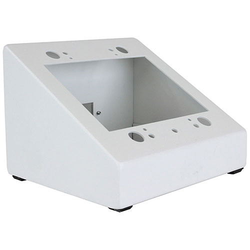FSR DSKB-2G-WHT 2-Gang Desktop Mounting Box (White)