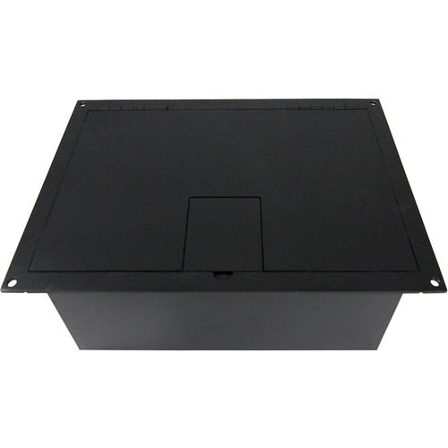 FSR 4-Gang Floor Box (Black)