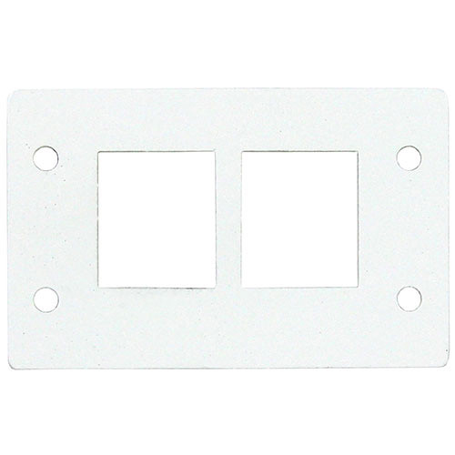 FSR IPS-B041D Two Keystone Opening Insert (White)