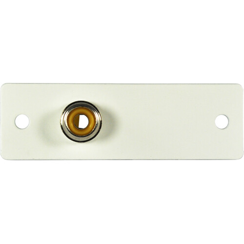 FSR IPS-V210S Yellow RCA to Solder Cup Video Connector Insert (White Labeled)