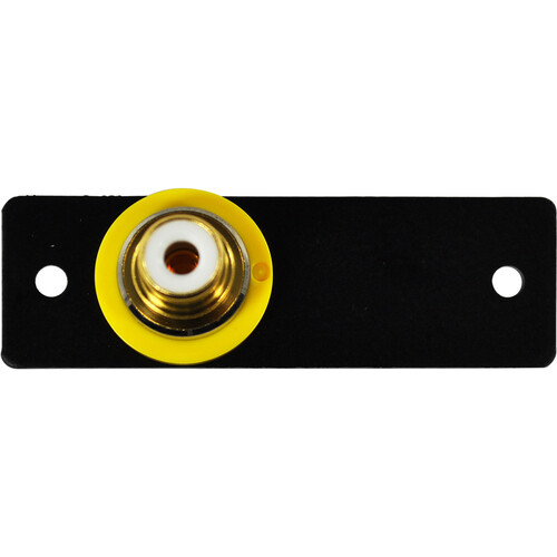 FSR IPS-V213S RCA to BNC Bulkhead Insert Module (Labeled Black)