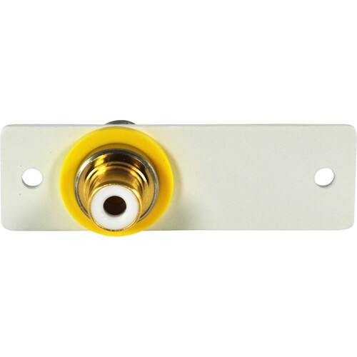 FSR IPS-V213S RCA to BNC Bulkhead Insert Module (Labeled White)