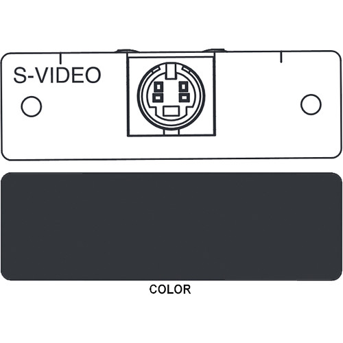 FSR IPS-V310S S-Video to 2 BNC Breakout Insert Module (Labeled Black)