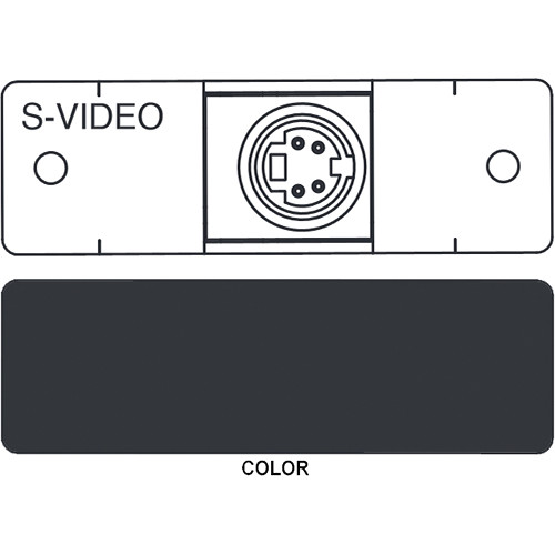 FSR IPS-V311S S-Video to S-Video Insert Module (Labeled Black)