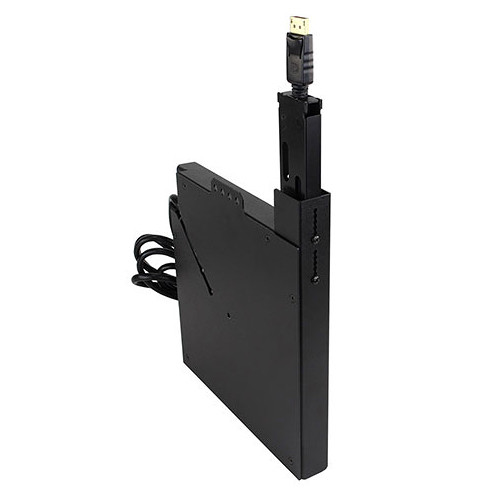 FSR LP-TBRT Low-Profile DisplayPort to DisplayPort Cable Retractor (Black)
