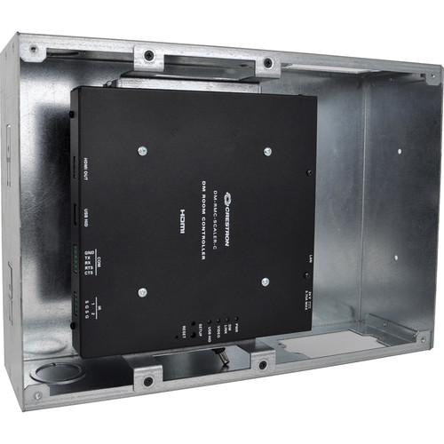 FSR PWB-270 Plasma/Flat Panel Display Wall Box for Crestron DM-RMC-SCALER-C Receiver (Black)