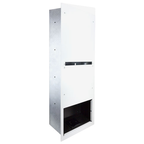 FSR HuddleVU Retractor Wall Box (White)