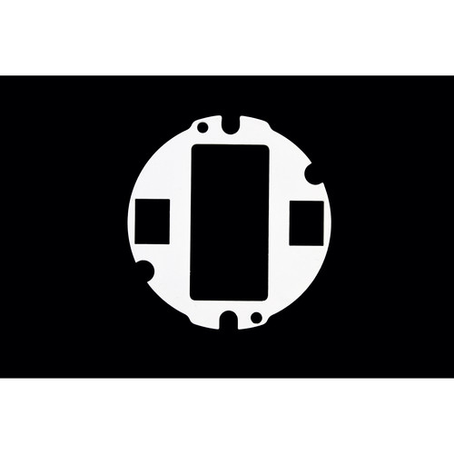 FSR F4-SPD Poke Thru Sub-Plate Decora with 2 SS Keystones