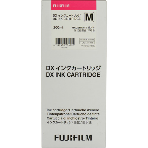 FUJIFILM Magenta VIVIDIA Ink Cartridge for DX100 Printer