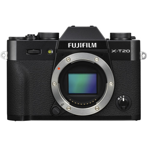 FUJIFILM X-T20 Mirrorless Digital Camera (Body Only) Corel Kit Box Bundle