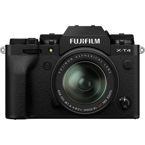 FUJIFILM X-T4 FUJIFILM X-T4 Mirrorless Digital Camera with 18-55mm Lens (Black)
