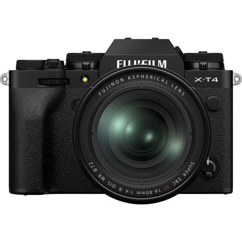 FUJIFILM X-T4 FUJIFILM X-T4 Mirrorless Digital Camera with 16-80mm Lens (Black)