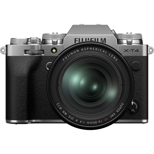 FUJIFILM X-T4 FUJIFILM X-T4 Mirrorless Digital Camera with 16-80mm Lens (Silver)