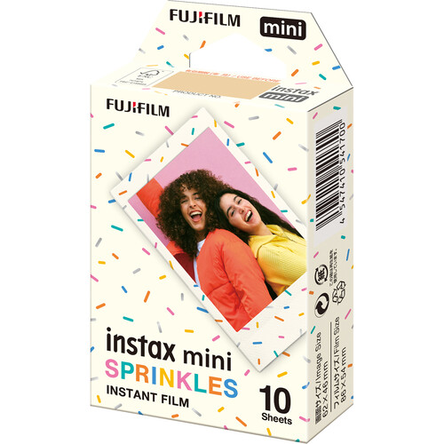 FUJIFILM INSTAX MINI Instant Film (Sprinkles 10 Exposures)