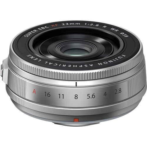 FUJIFILM XF 23mm f/2.8 R WR Lens (FUJIFILM X Silver)