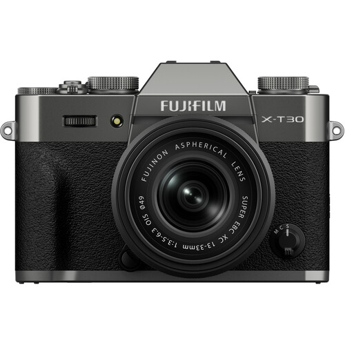 FUJIFILM X-T30 III Mirrorless Camera with 13-33mm f/3.5-6.3 Lens (Charcoal Silver)