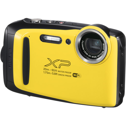 Fujifilm FinePix XP130 Digital Camera (Yellow)