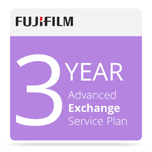 FUJIFILM 3-Year Advanced Exchange Service for Frontier DX400W Printer