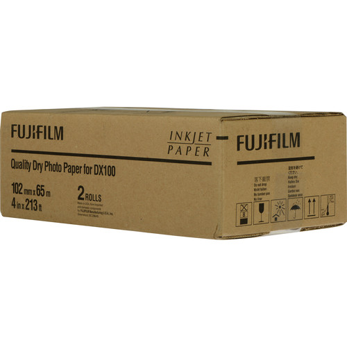 FUJIFILM Quality Dry Photo Paper for Frontier-S DX100 Printer (Lustre 4