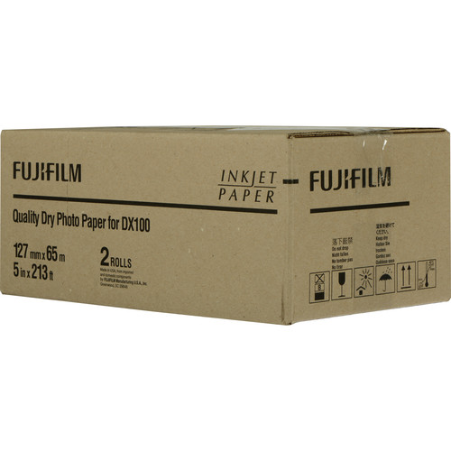 FUJIFILM Quality Dry Photo Paper for Frontier-S DX100 Printer (Glossy 5
