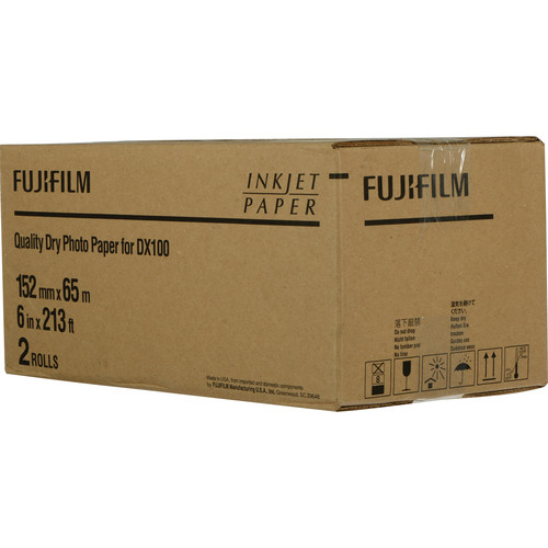 FUJIFILM Quality Dry Photo Paper for Frontier-S DX100 Printer (Lustre 6