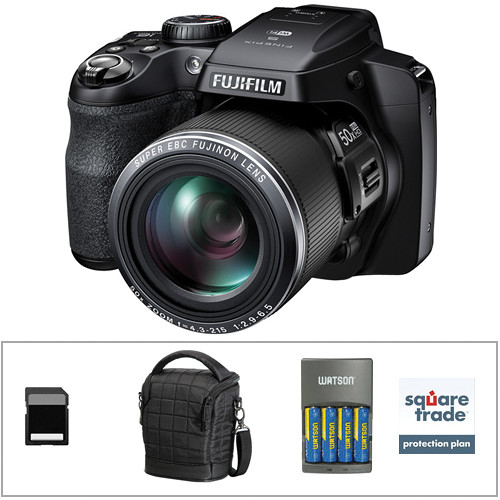 FUJIFILM FinePix S9400W Digital Camera Deluxe Kit B&H Photo