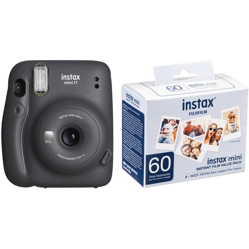 FUJIFILM INSTAX Mini 11 Instant Film Camera with Instant Film